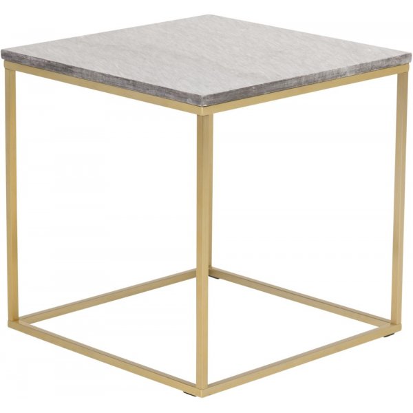 Kvarnbacken sivup�yt� 50 x 50 cm - Harmaa/messinki