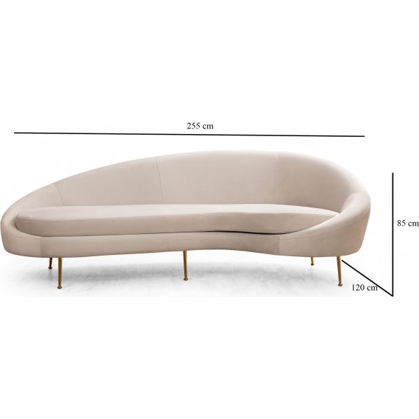 Essie divaani sohva - beige