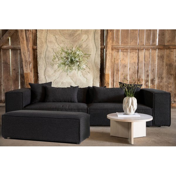 Gillholmen pouf - Musta boucle