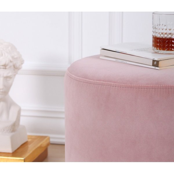 Memphis pouf - vaaleanpunainen Memphis pouf - vaaleanpunainen
