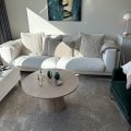 Asiakaskuva Kartion pyöreä sohvapöytä Ø85 cm - Whitewash