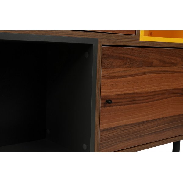 Bengo-kirjahylly - p�hkin�/antrasiitti/keltainen