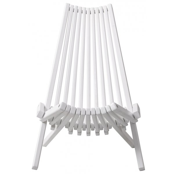 Calcutta-tuoli - Valkoinen + Huonekalujen tekstiilien puhdistus