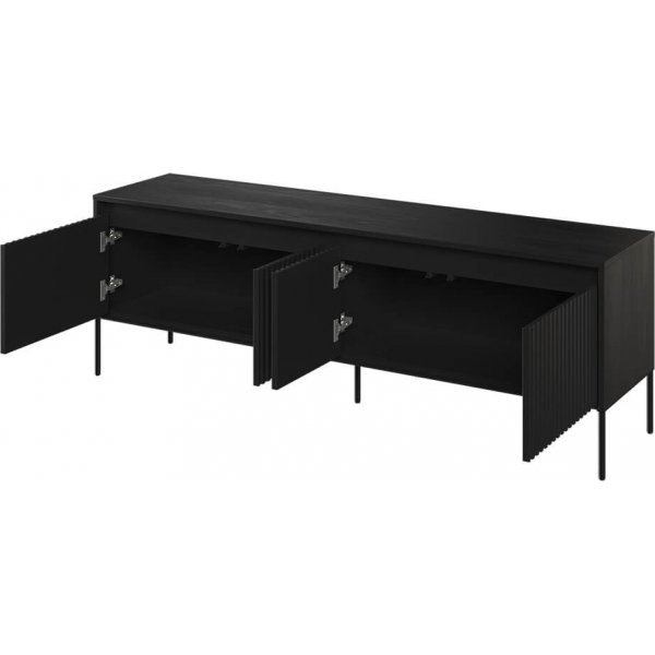 Trend mediapenkki L167 cm - musta Trend mediapenkki L167 cm - musta