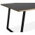 Edge 3.0 ruokailuryhm 140x90 cm sis. 4 mustaa Alicia tuolia taivutettua puuta - harmaa korkeapainelaminaatti (HPL)