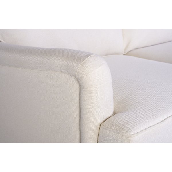 Neljän istuttava Howard Watford Deluxe -kaarisohva - Hiekka + Huonekalujen tahranpoistoaine Neljän istuttava Howard Watford Deluxe -kaarisohva - Hiekka + Huonekalujen tahranpoistoaine