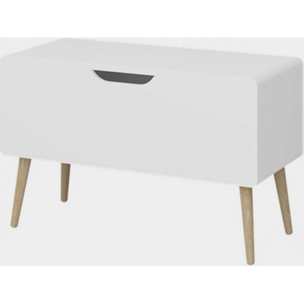 Gaia säilytyslaatikko - valkoinen Gaia säilytyslaatikko - valkoinen