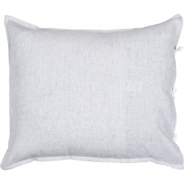 Tyynynpllinen Pellava 50x60 cm sininen raita - Olsson & Jensen