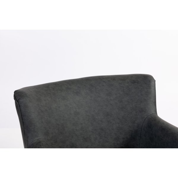 Nojatuoli antrasiitinväristä PU-muovia - Professori Nojatuoli antrasiitinväristä PU-muovia - Professori