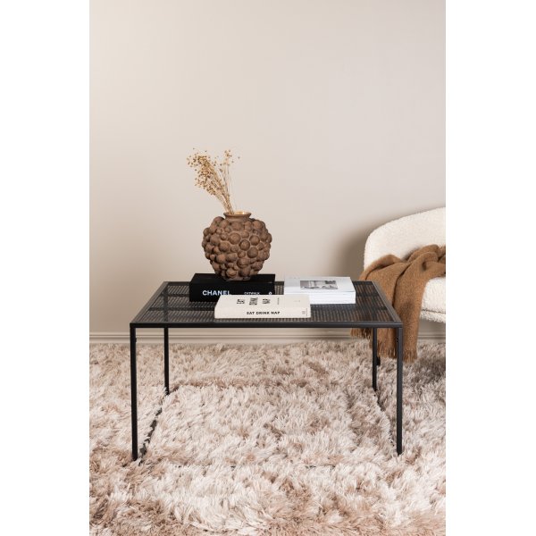 Netz sohvapöytä 80 x 80 cm - Musta Netz sohvapöytä 80 x 80 cm - Musta