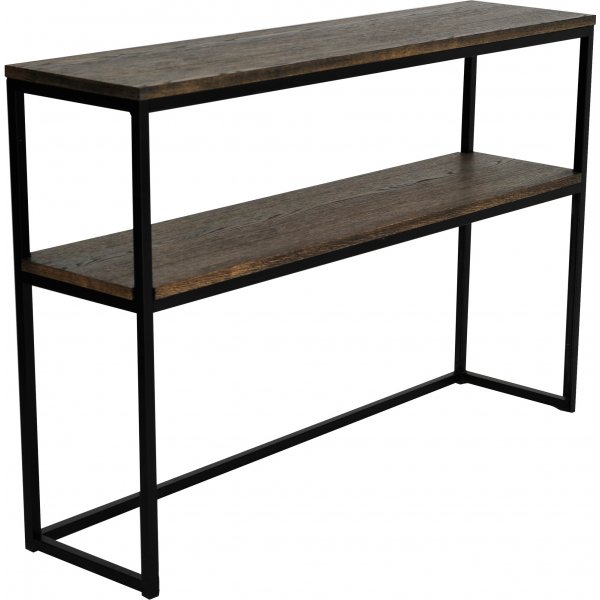 Ekefors konsolip�yt� - Ruskeaksi lakattu tammiviilu