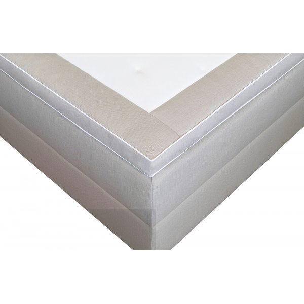 Snky 120x200 cm beige, silytystilaa 5-alueinen pussijousitus