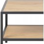 Seaford kenkhylly 32 cm - tammi/musta