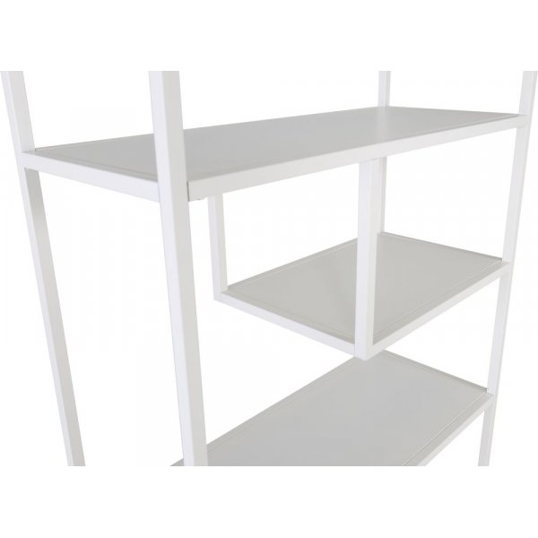 Junan kirjahylly - valkoinen