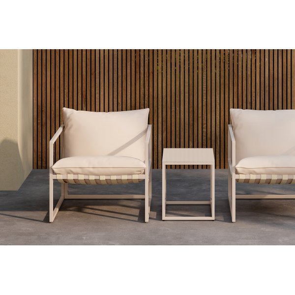 Messina-loungeryhmä - beige Messina-loungeryhmä - beige