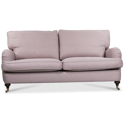 Howard Watford Deluxe 3-istuttava suora sohva - Vaaleanpunainen