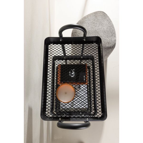 Manaus hylly - musta Manaus hylly - musta