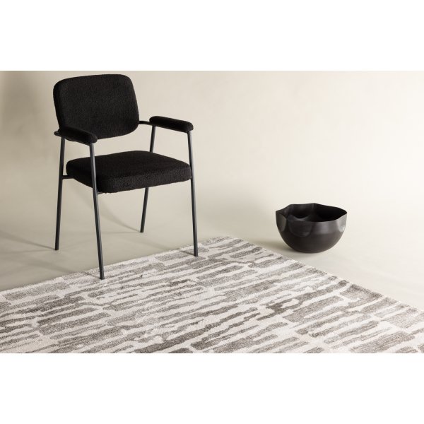 Milos matto - harmaa/valkoinen Milos matto - harmaa/valkoinen