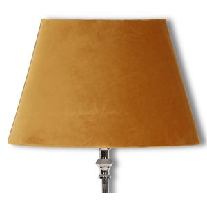 Velvet-lampunvarjostin 20 cm - Kulta