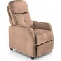 Gunvor lepotuoli beige samettia