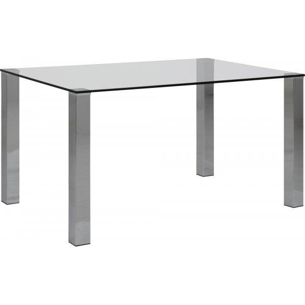 Edge ruokapyt 140 cm - Kromi