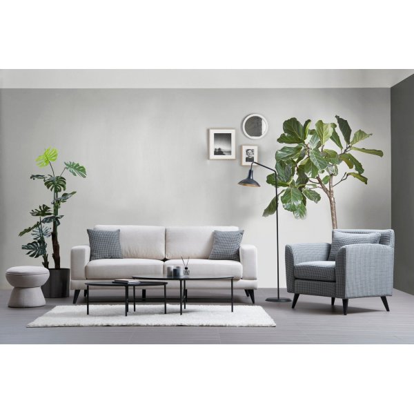 Nordic 3-istuttava sohva - beige Nordic 3-istuttava sohva - beige