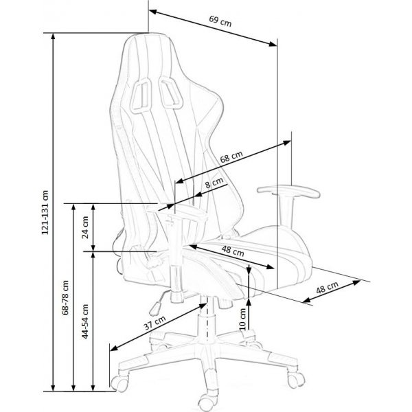 Factor pelituoli - Monivärinen Factor pelituoli - Monivärinen