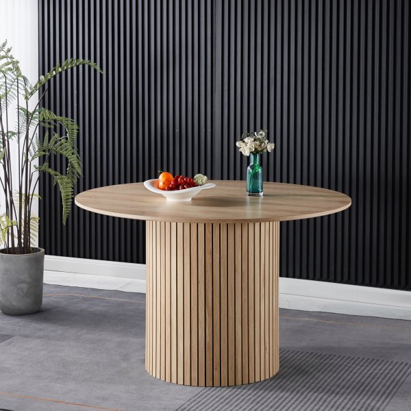 Ludvig pyöreä ruokapöytä 120 cm tammi Ludvig pyöreä ruokapöytä 120 cm tammi